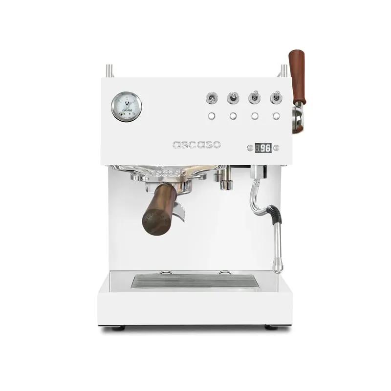 Ascaso Steel Duo Plus 15 Amp Espresso Machine DU.301 (White) - Open Box (4619)