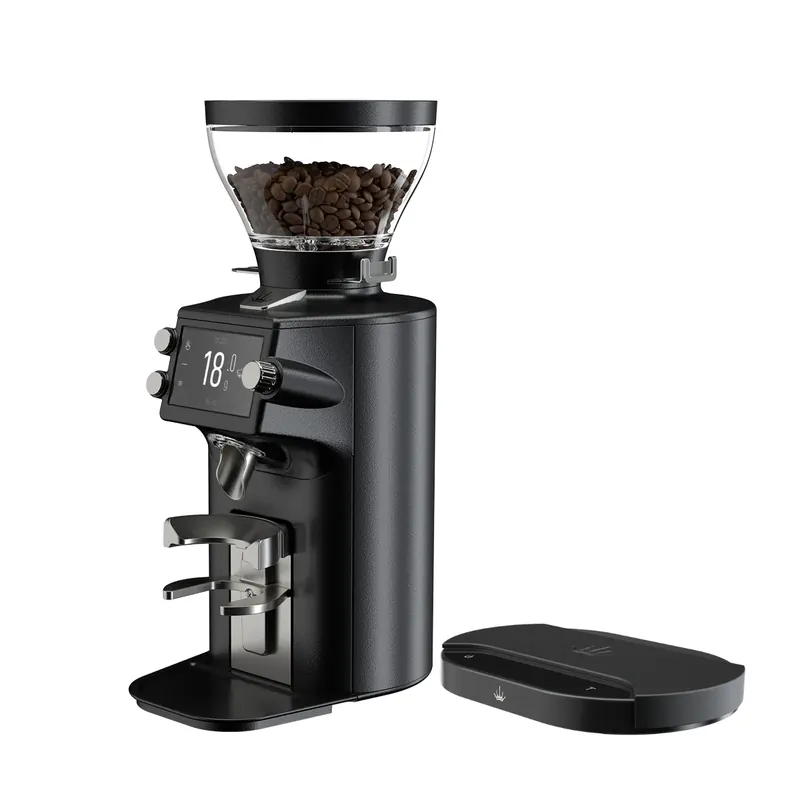 Mahlkonig E64 WS Grinder (Black) and Sync Scale Bundle