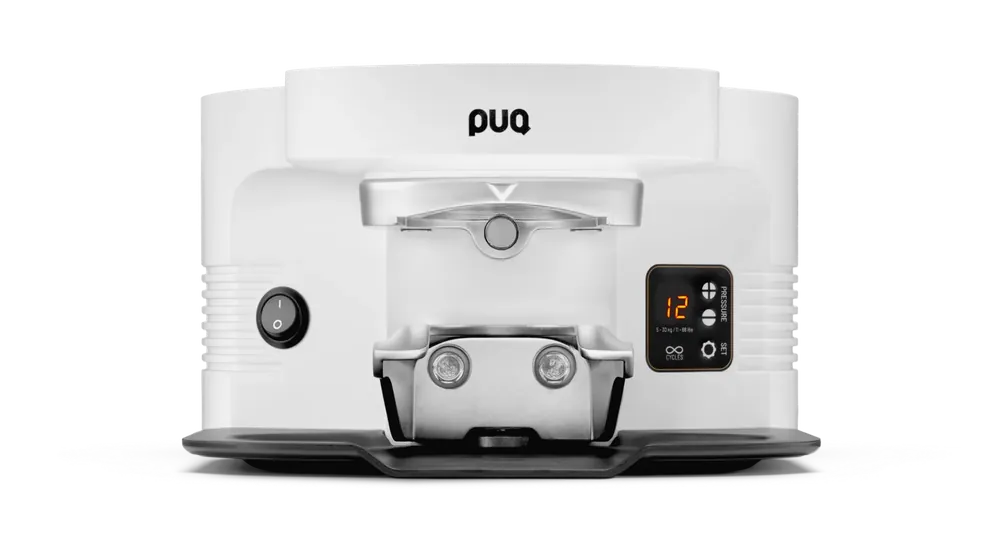 PUQ Press M5 Integrated Tamper for Mahlkonig E80 (White)