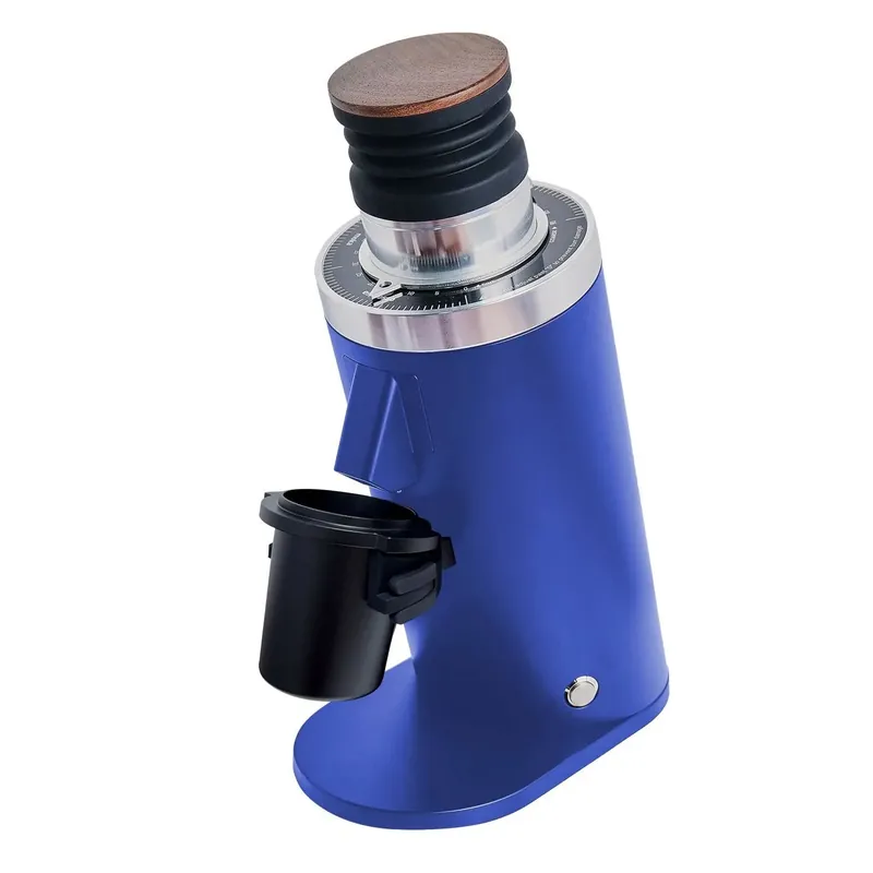 DF64 Gen 2 Single Dose Coffee Grinder With Red Titanium Burrs (Blue) - Open Box, Unused