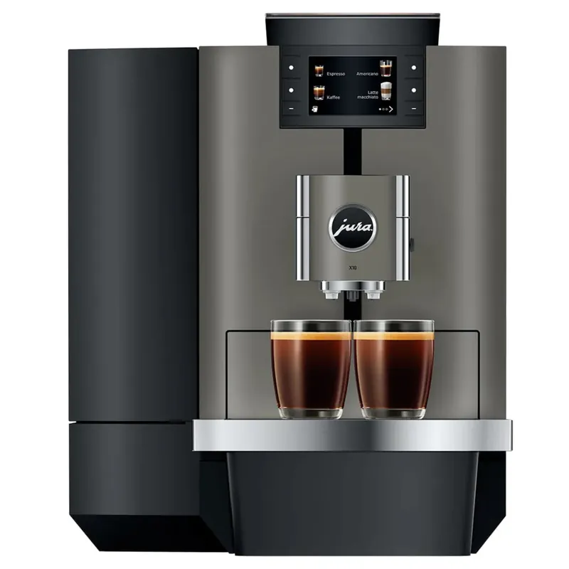 Jura X10 Professional Automatic Coffee Machine 15783 (Dark Inox)