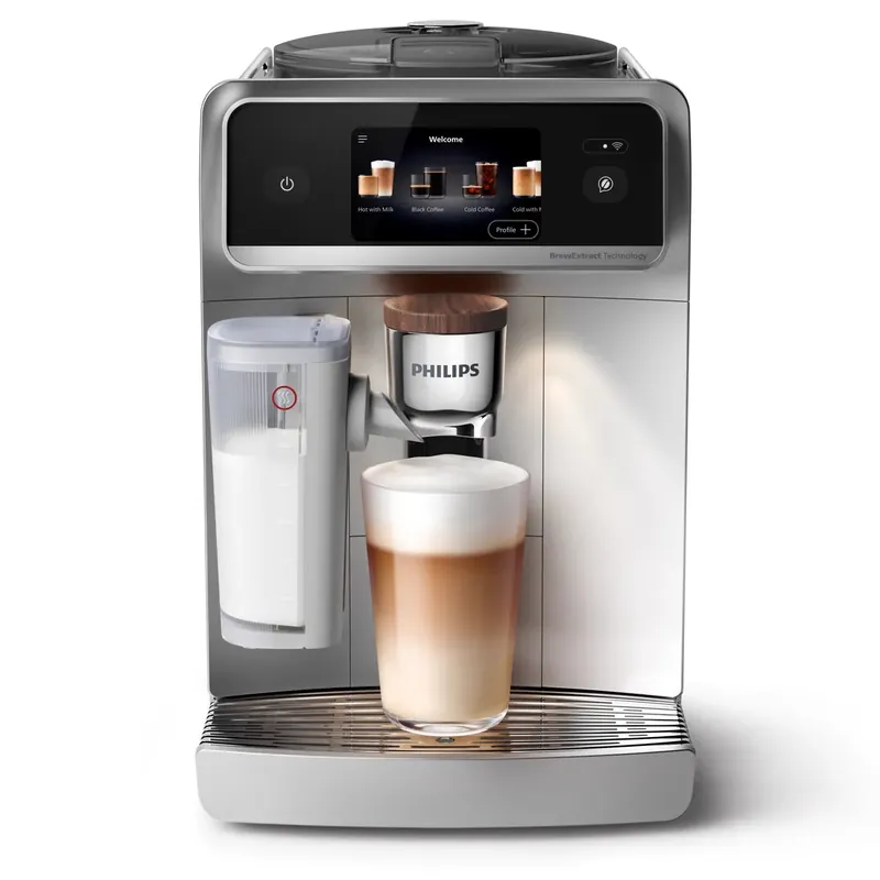 Philips Cafe Aromis 8000 Super Automatic Espresso Machine with LatteGo Pro EP8757/20 (Stainless Steel)