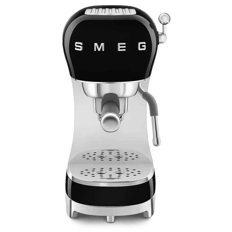 Smeg Retro-Style Espresso Maker ECF02BLUS (Black)