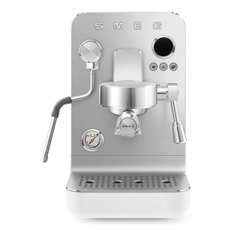 Smeg Mini Pro Espresso Machine EMC02WHMUS (Matte White)