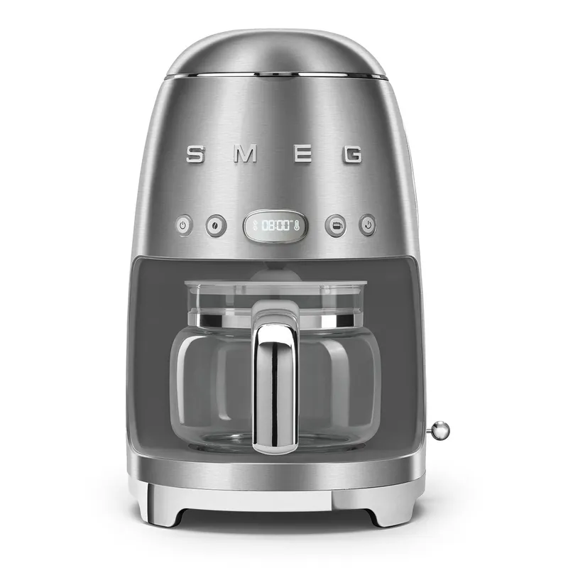 Smeg 50s Retro-Style Drip Coffee Machine DCF02SSUS (Stainless Steel)