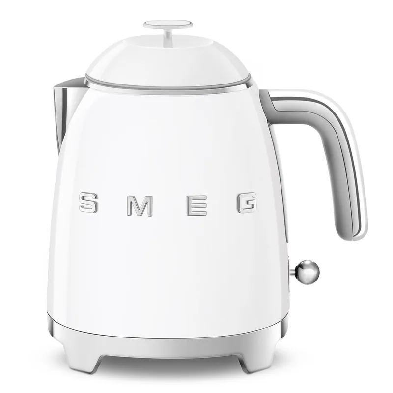 Smeg Retro-Style 0.8L Mini Electric Kettle KLF05WHUS (White)