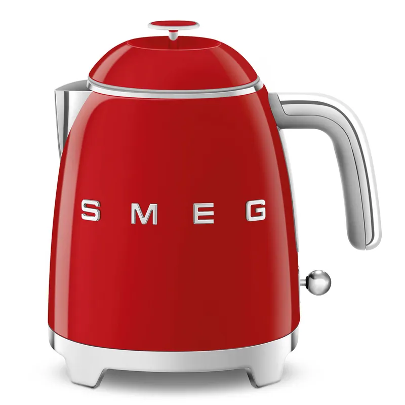 Smeg Retro-Style 0.8L Mini Electric Kettle KLF05RDUS (Red)