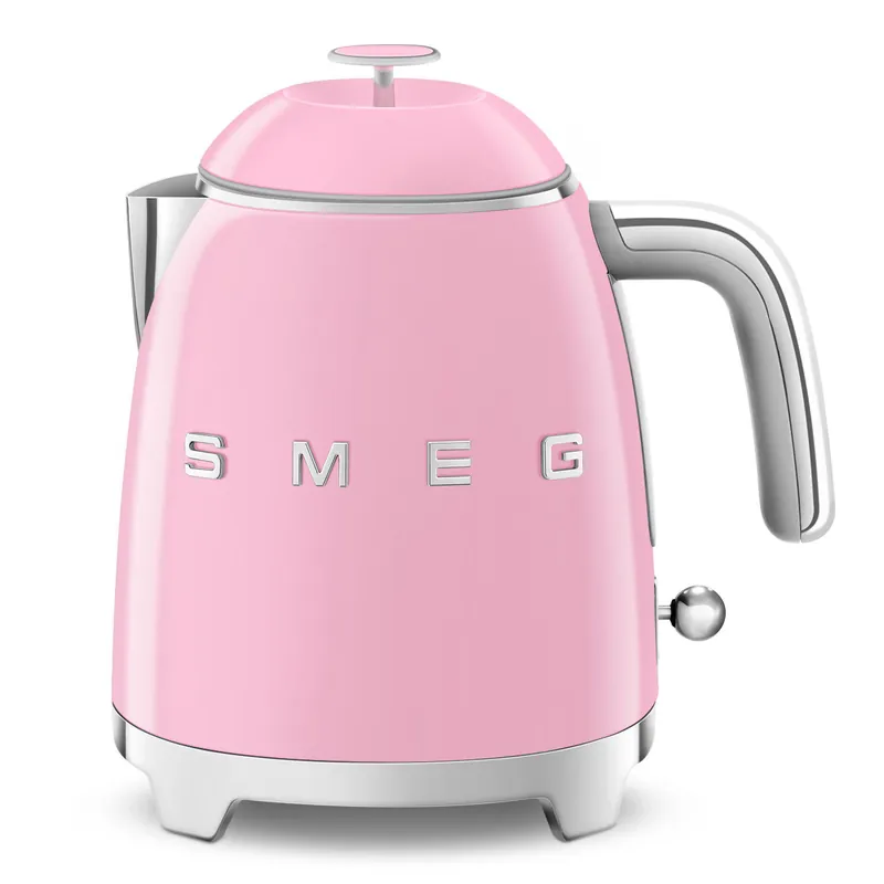 Smeg Retro-Style 0.8L Mini Electric Kettle KLF05PKUS (Pink)