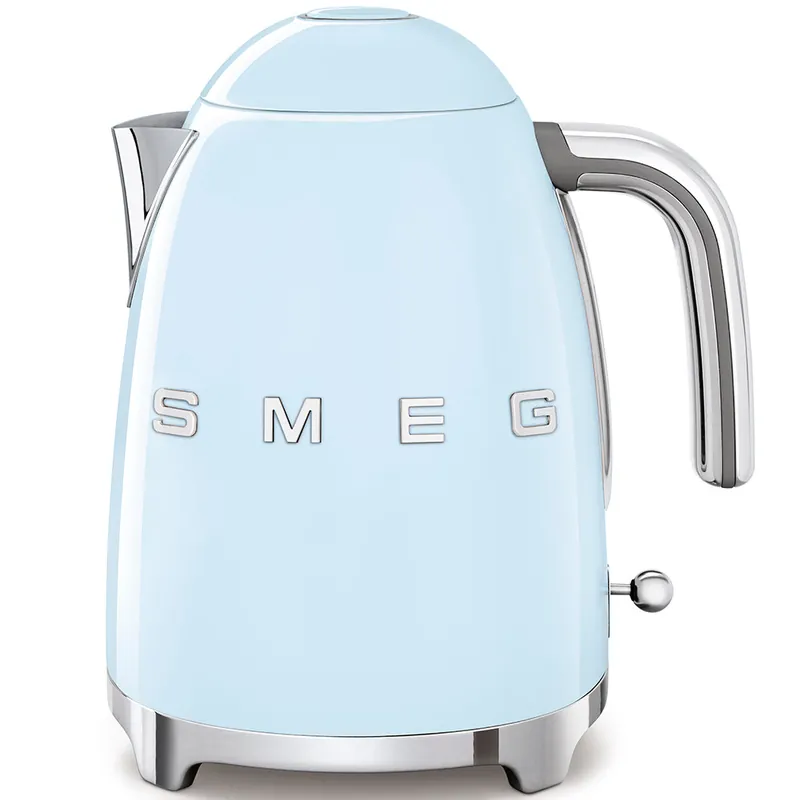 Smeg Retro-Style 1.7L Electric Kettle KLF03PBUS (Pastel Blue)