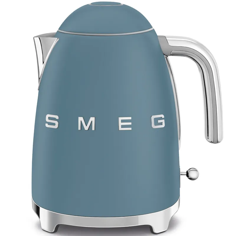 Smeg Retro-Style 1.7L Electric Kettle KLF03SBMUS (Matte Storm Blue)
