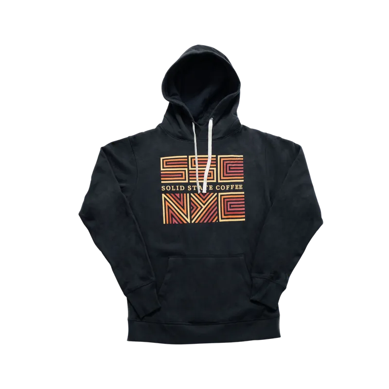 Black Hoodie - SSC NYC Line Art