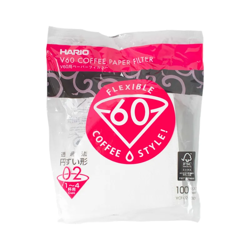 Hario V60 2 Filters - 100ct