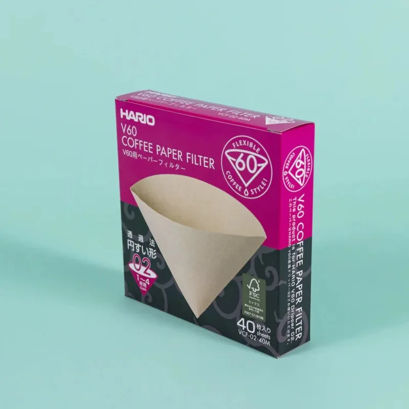 Hario V60 2 Filters - Natural