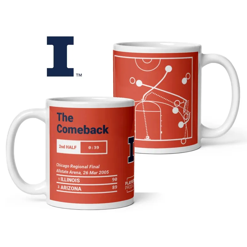 Illinois Basketball Greatest Plays Mug the Comeback