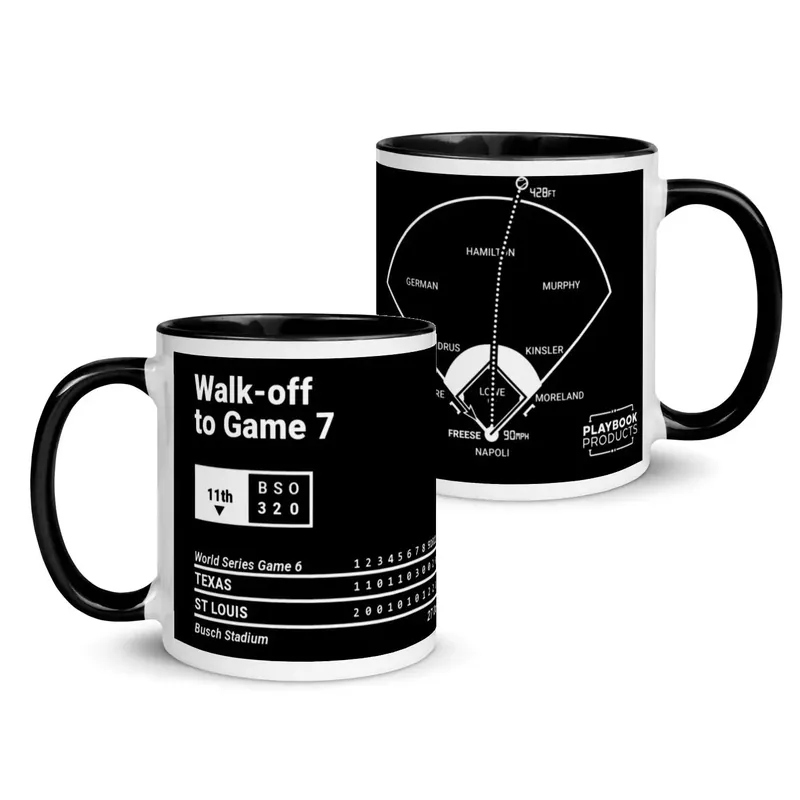 St. Louis Cardinals Greatest Plays Mug Walk-Off To Game 7 (2011)